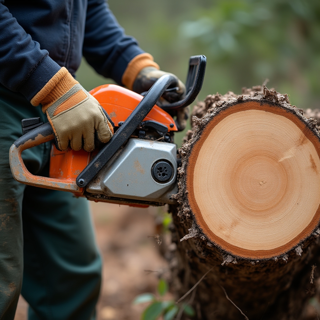 Профессиональная бензопила для арборных работ